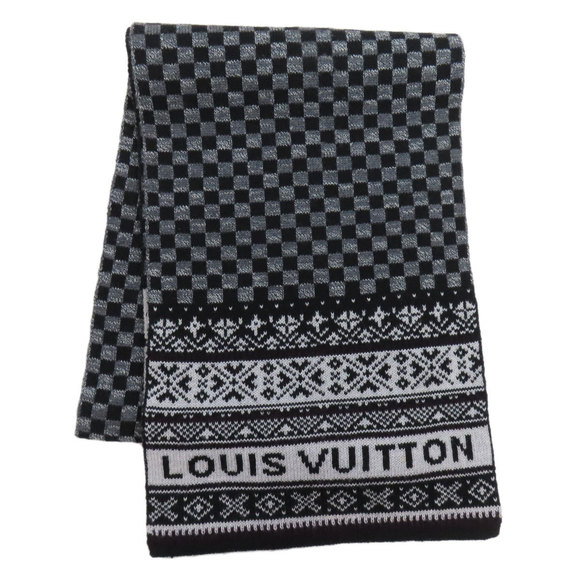 Louis Vuitton M72929 Echarpe Flocon Scarf Wool Women's LOUIS VUITTON - Picture 1 of 9